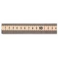 School Smart School Smart 081902 Hardwood Meterstick With Metal Ends - Clear Lacquer 81902